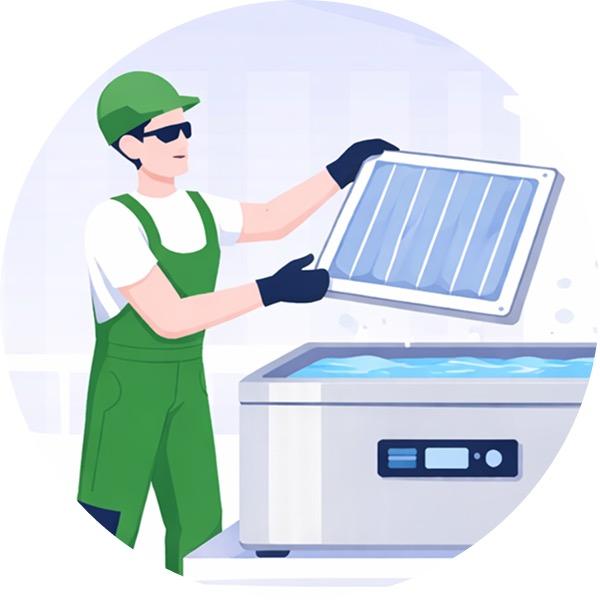 Почистване на филтри с ултразвук